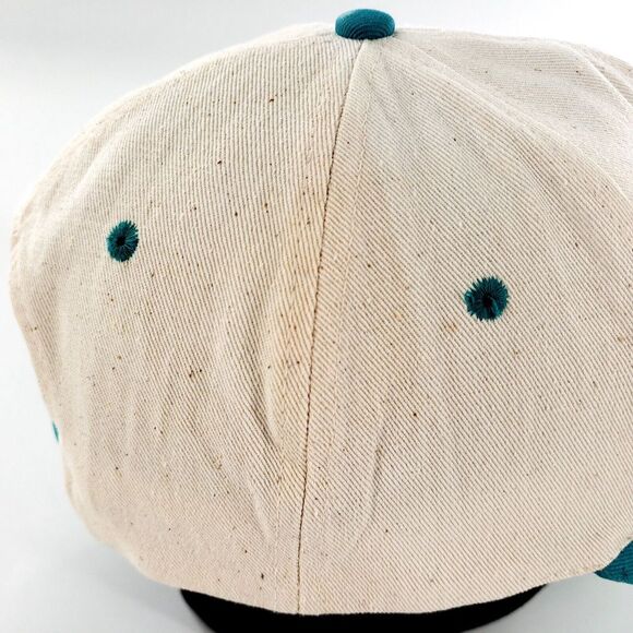 Vintage The Beach Boys Band Music Snapback Hat Cap Teal/Off White KC Tag - Picture 7 of 16